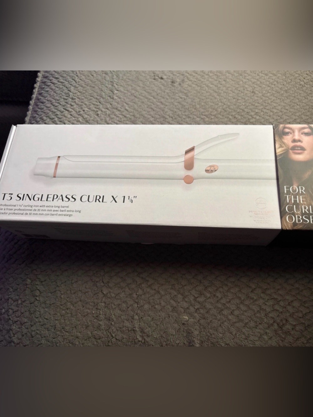 T3 SinglePass 1 & 1/4 inch curling iron